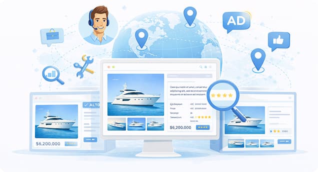 We Optimize & Market Your Yacht
