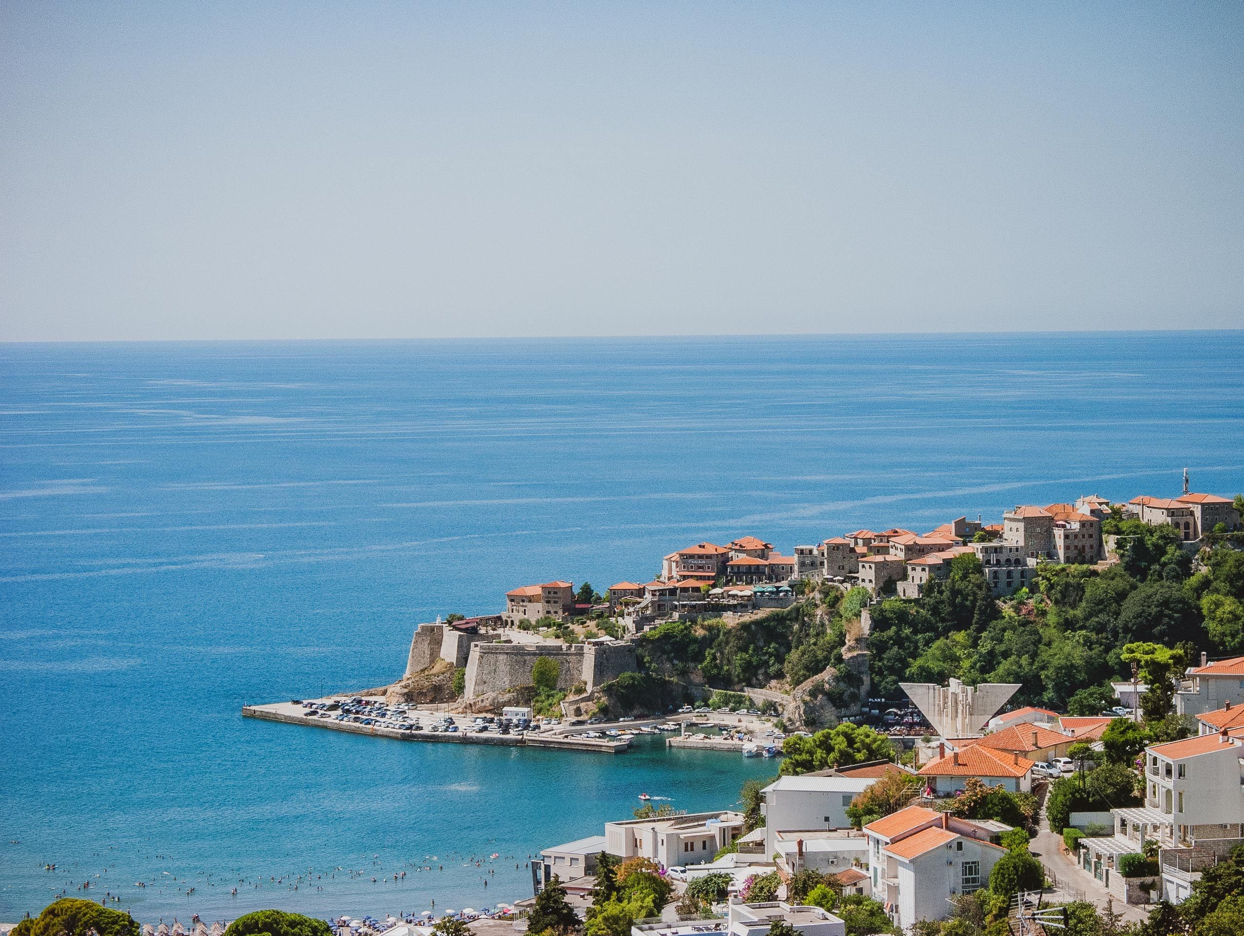 Dramatic cliffs and azure waters of the Mediterranean